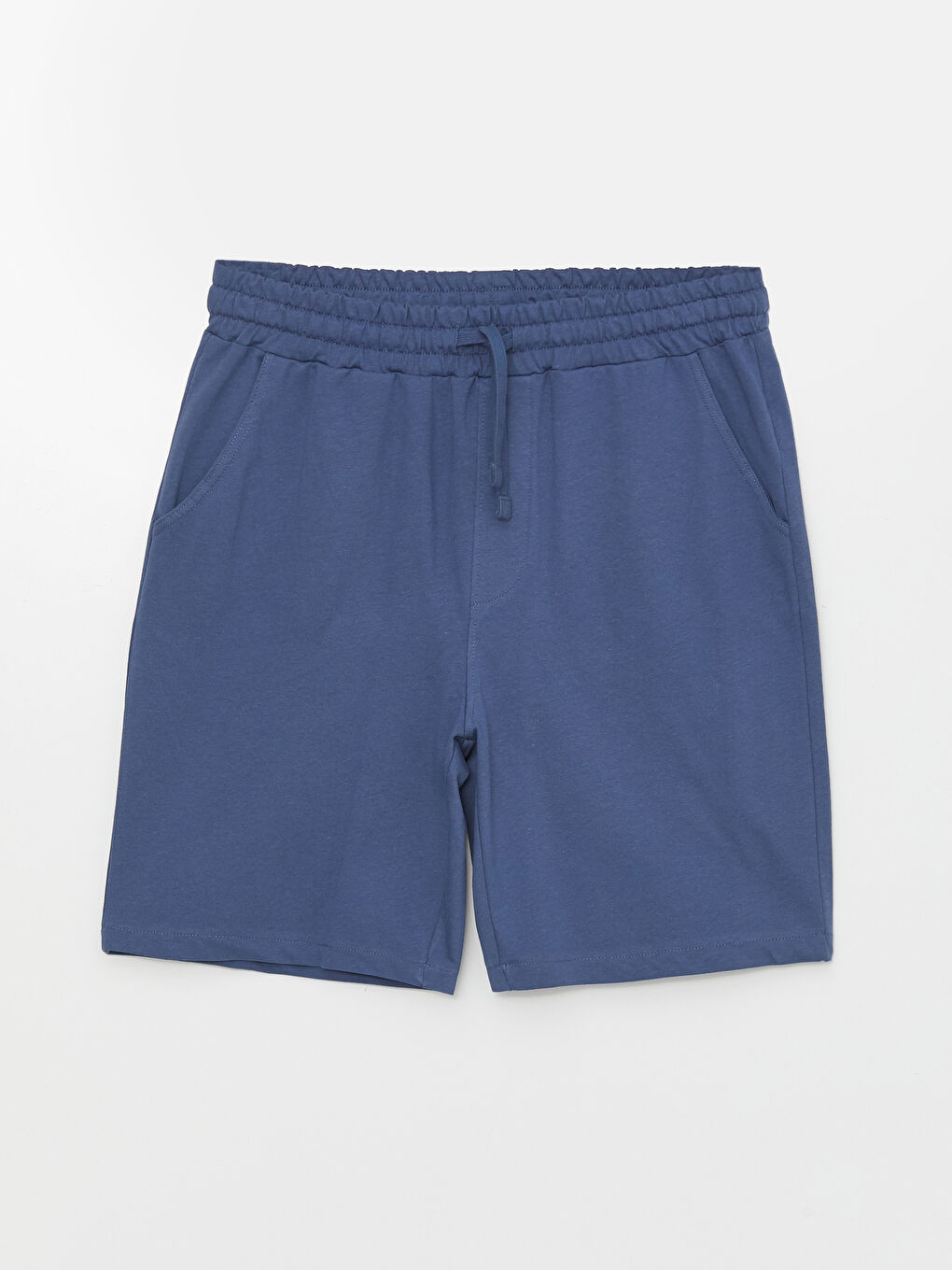 İndigo Standart Kalıp Erkek Şort-5