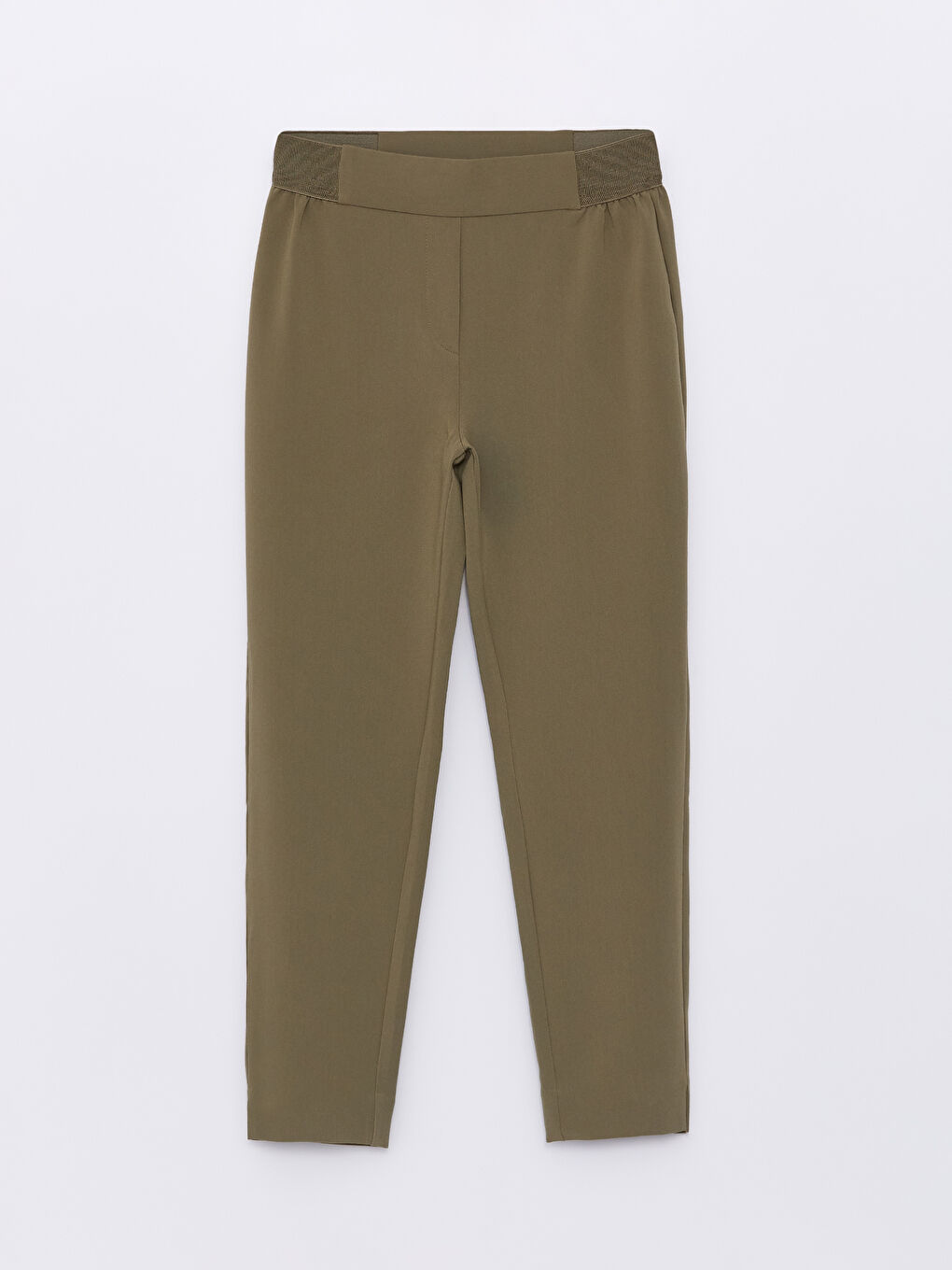 LCWAIKIKI Classic Elasticated Waist Regular Fit Women's Trousers -S40797Z8-H2T