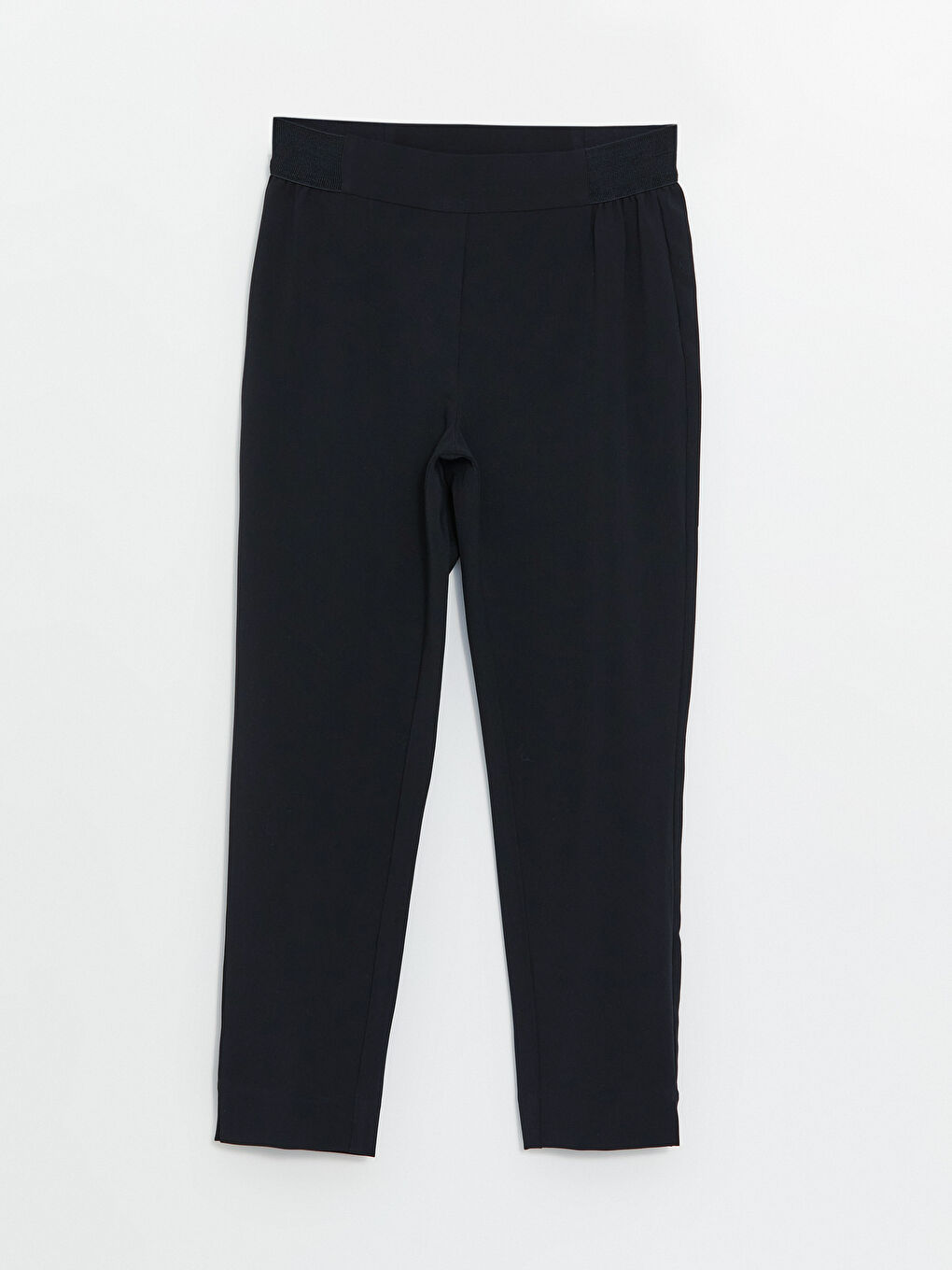 LCWAIKIKI Classic Elasticated Waist Regular Fit Women's Trousers -S40797Z8-CVL