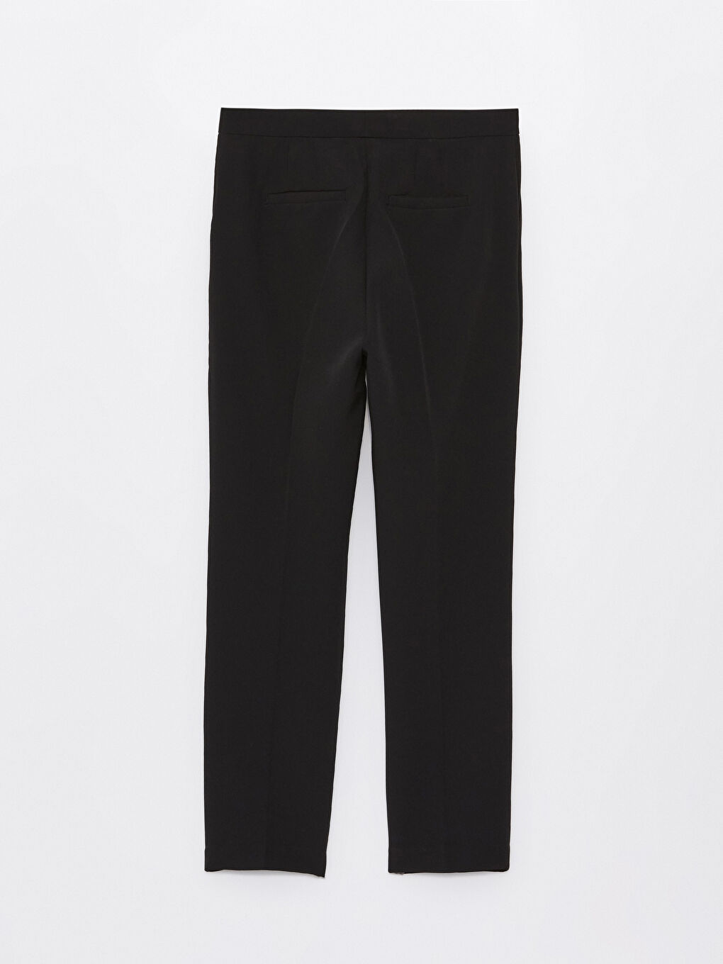 Pantalon Coupe Carotte Uni pour Femmes-10