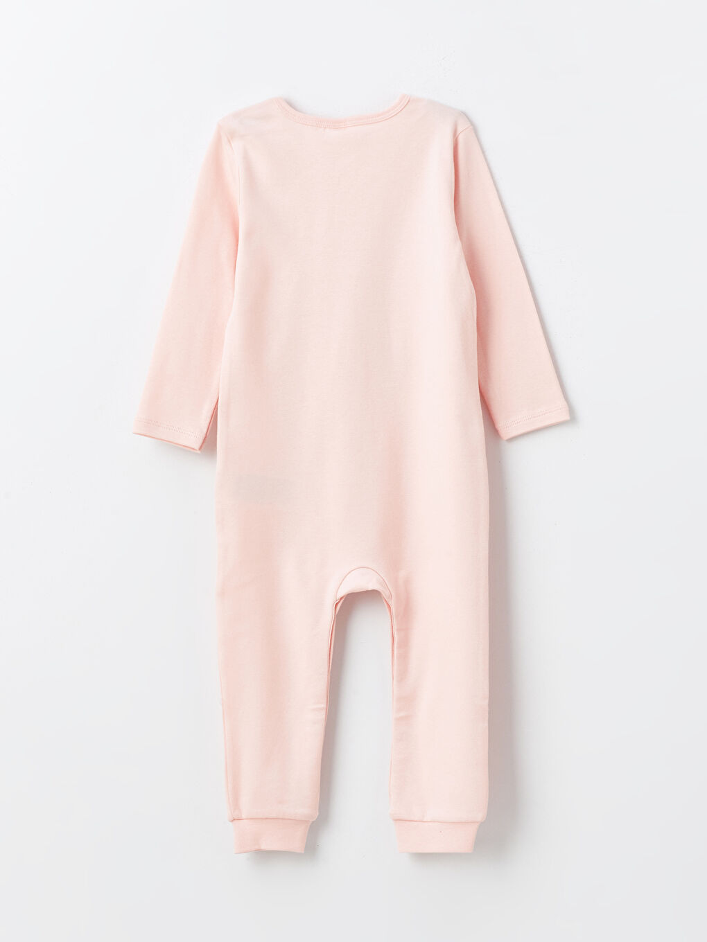 Crew Neck Long Sleeve Minnie Mouse Printed Baby Girl Jumpsuit 2-Pack -S40808Z1-FZE