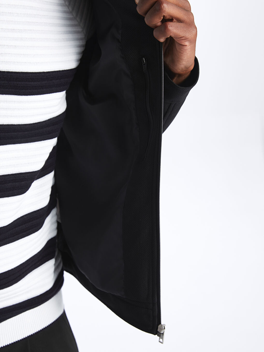 Slim Fit Shirt Collar Men's Coat -S40816Z8-CVL