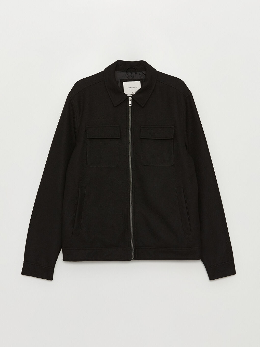 Slim Fit Shirt Collar Men's Coat -S40816Z8-CVL