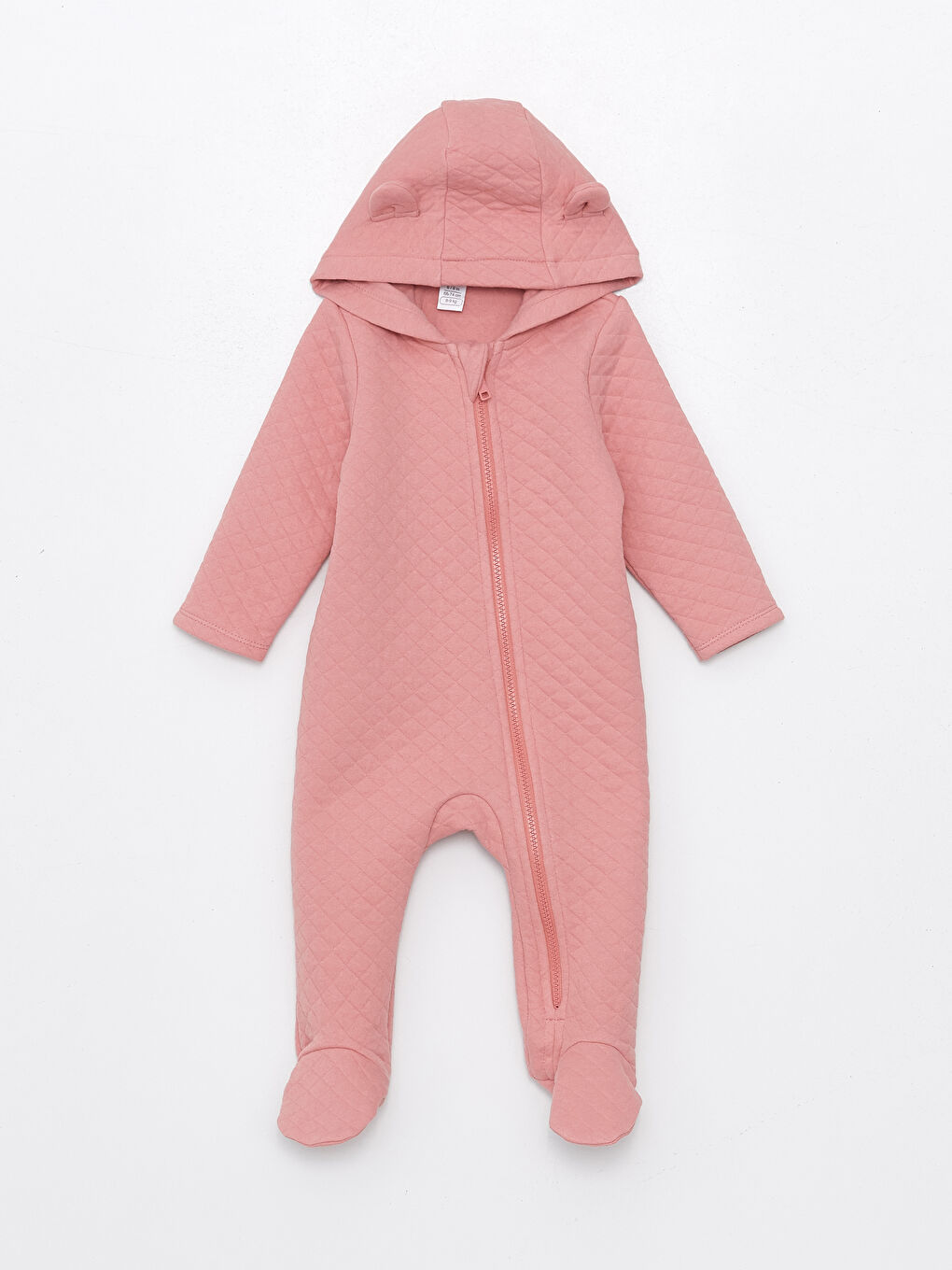 Hooded Long Sleeve Baby Girl Rompers -S40826Z1-GJA