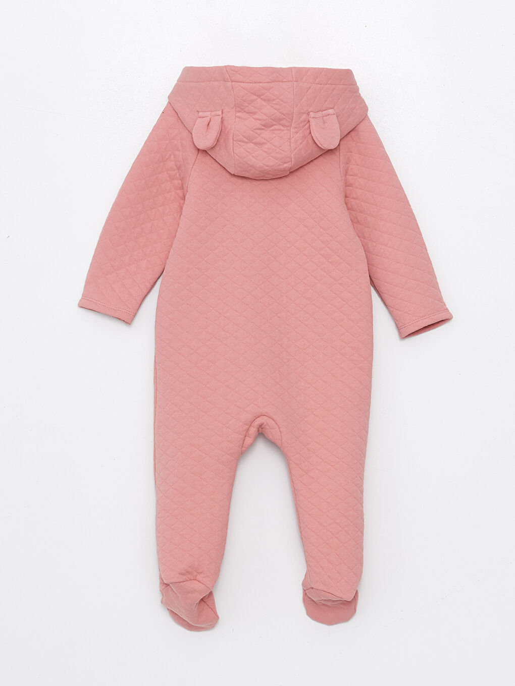 Hooded Long Sleeve Baby Girl Rompers -S40826Z1-GJA