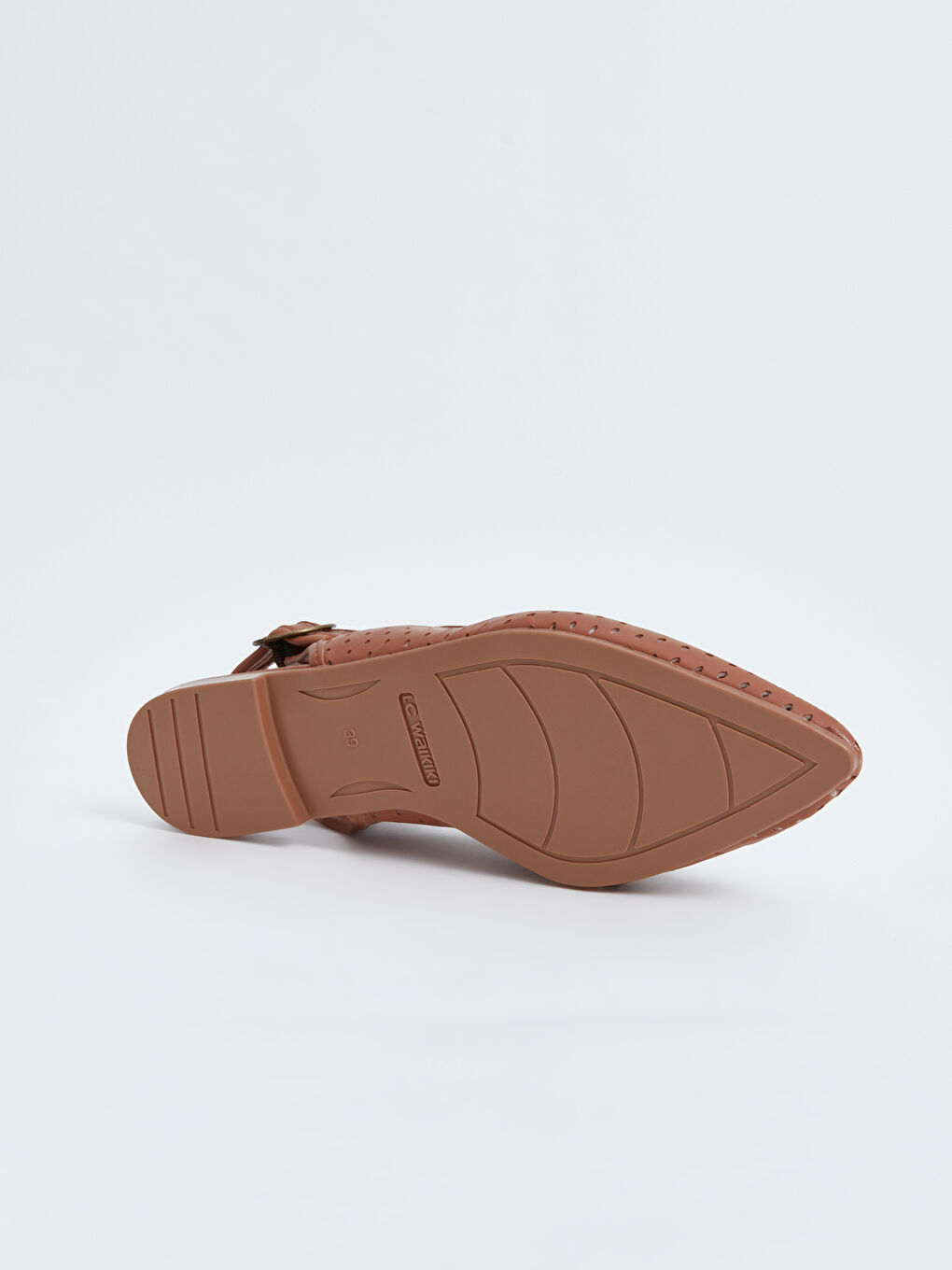 Leather Look Elastic Pointed Toe Women's Flats -S40869Z8-ESJ