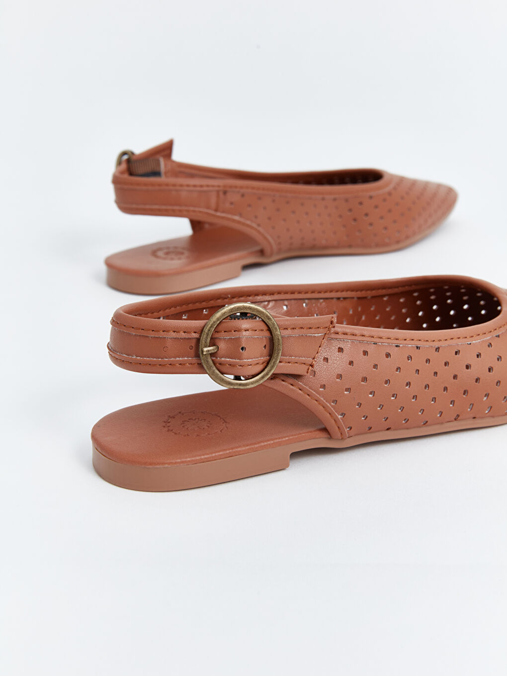 Leather Look Elastic Pointed Toe Women's Flats -S40869Z8-ESJ