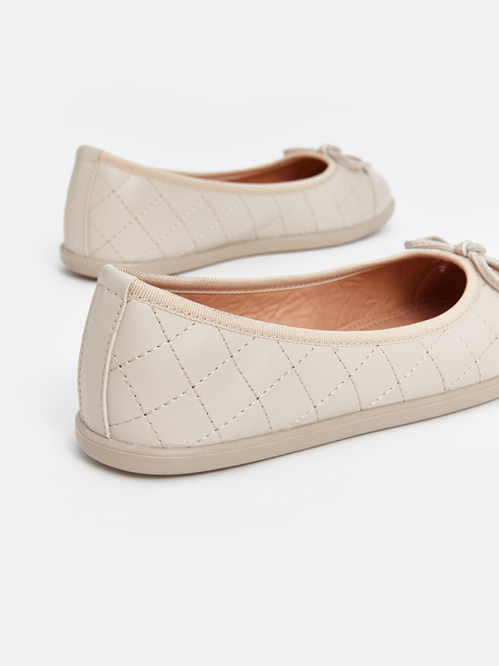 Bow Detailed Women's Flats -S40881Z8-VK2