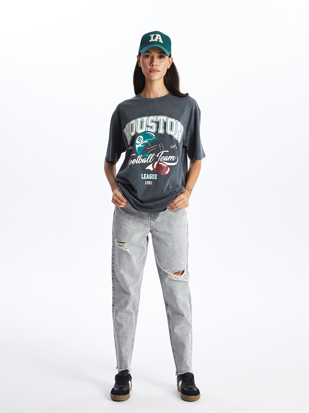 Mom Fit Women's Jeans -S40931Z8-GRD