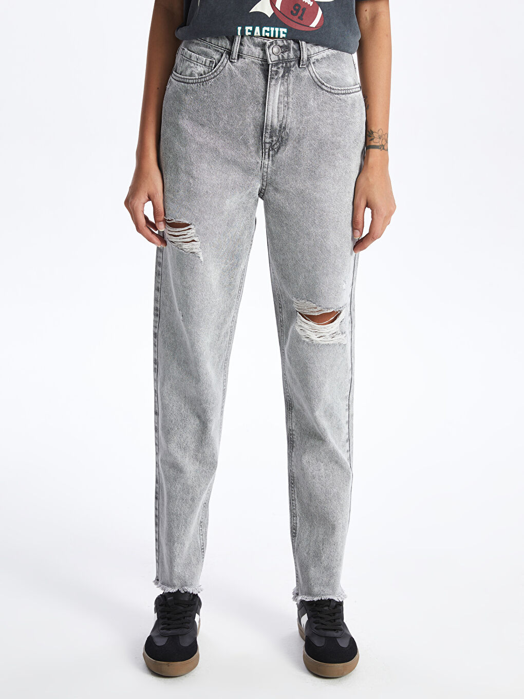 Mom Fit Women's Jeans -S40931Z8-GRD