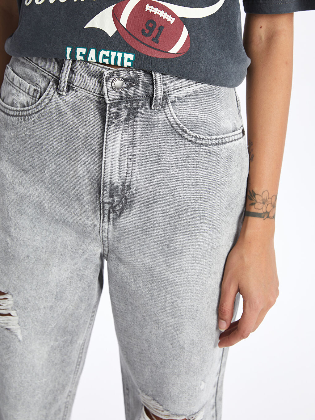 Mom Fit Women's Jeans -S40931Z8-GRD