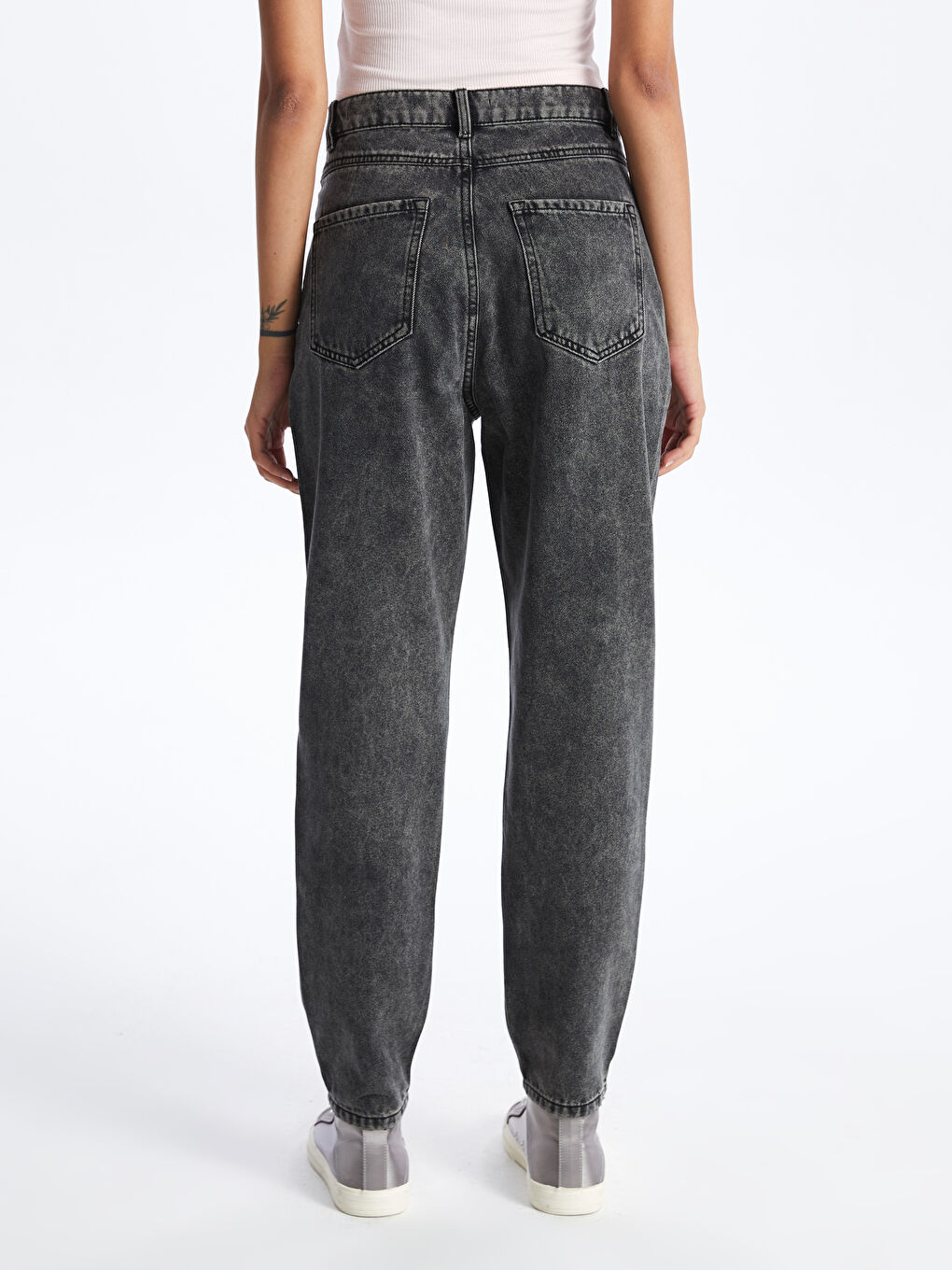 LCW Jeans Mom Fit Women's Jeans -S40935Z8-GRD