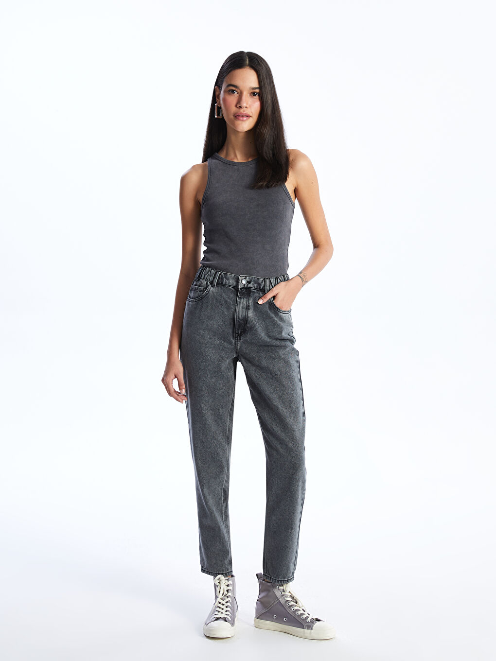 LC Waikiki Farmerke za Žene Mom Fit -S40938Z8-327