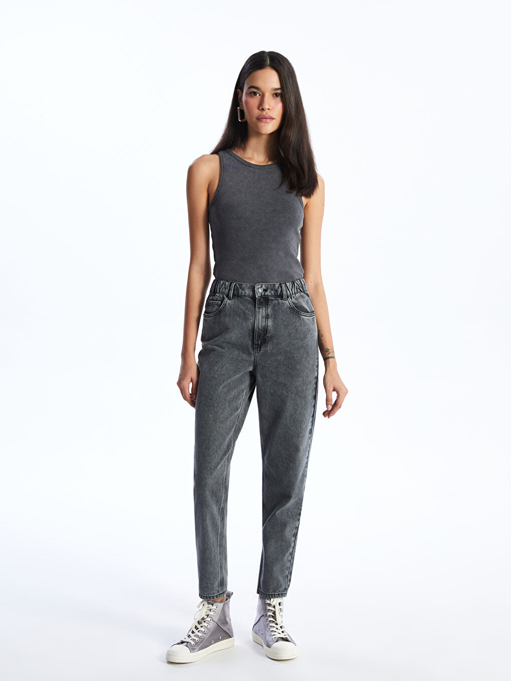 LC Waikiki Farmerke za Žene Mom Fit -S40938Z8-327