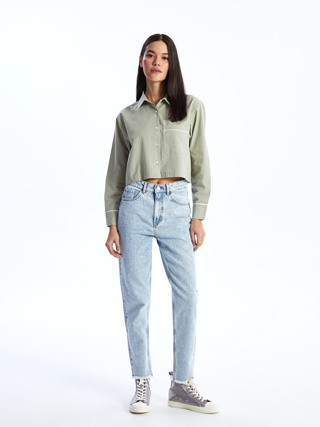 Mom Fit Women's Jeans -S40950Z8-311