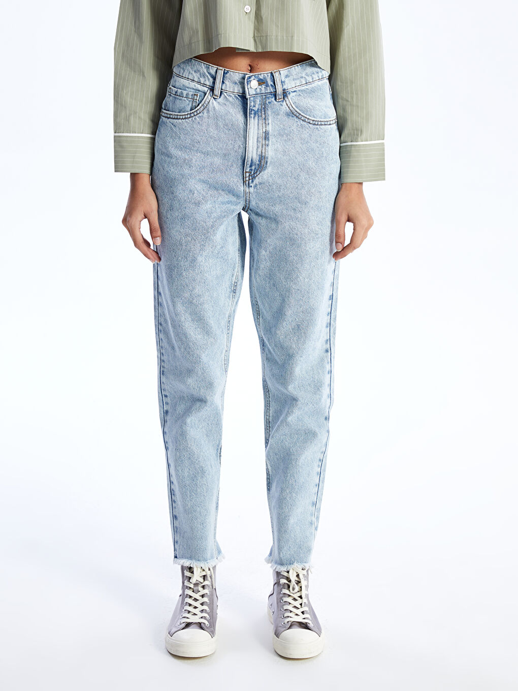 Mom Fit Women's Jeans -S40950Z8-311