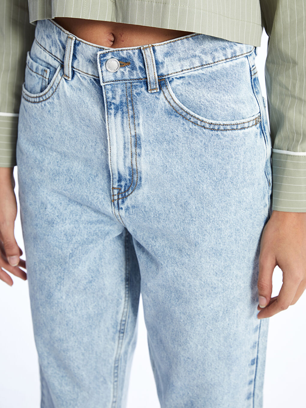 Mom Fit Women's Jeans -S40950Z8-311