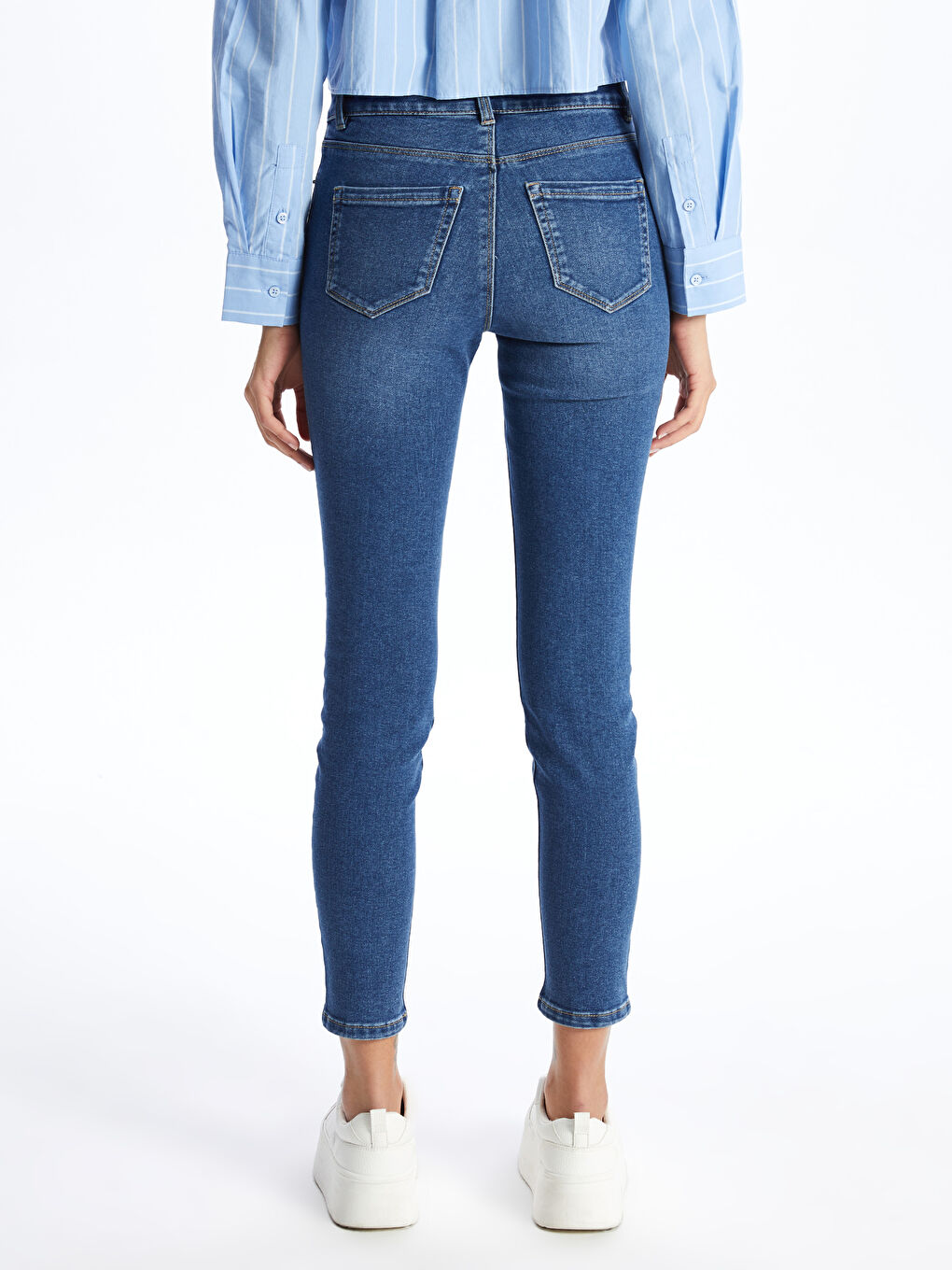 LCW Jeans Jean Skinny Fit pour Femmes Mercure -S40952Z8-507