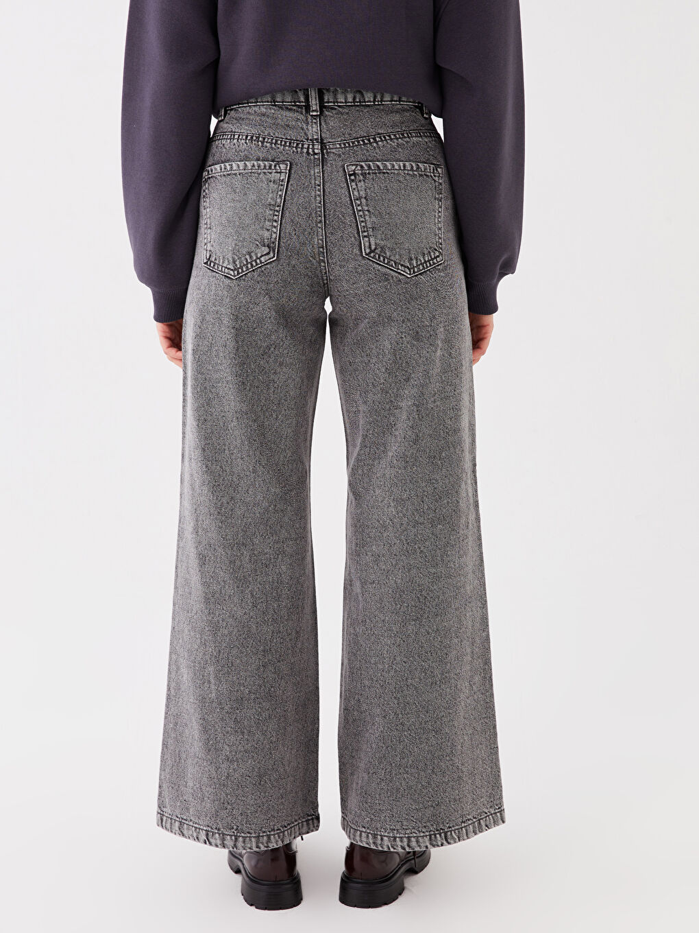LCW Jeans Jeans für Damen mit weitem Bein -S40955Z8-GRD