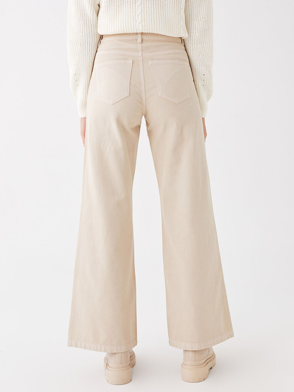 Wideleg Women's Jeans -S40964Z8-CR8