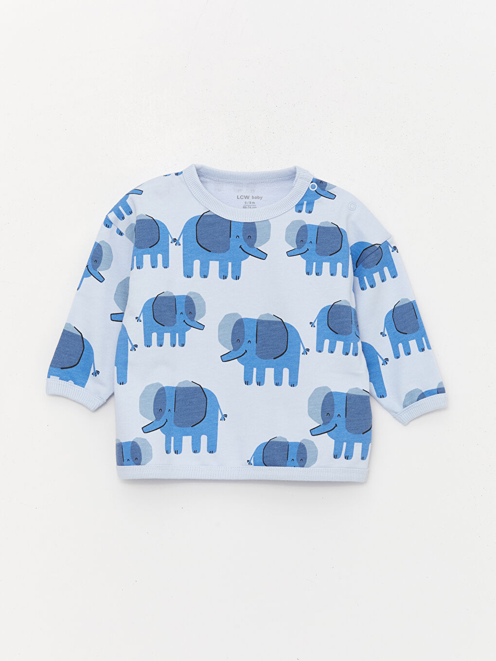 Crew Neck Long Sleeve Printed Baby Boys' Sweatshirt and Tights 2 Pack Set -S40983Z1-LQK
