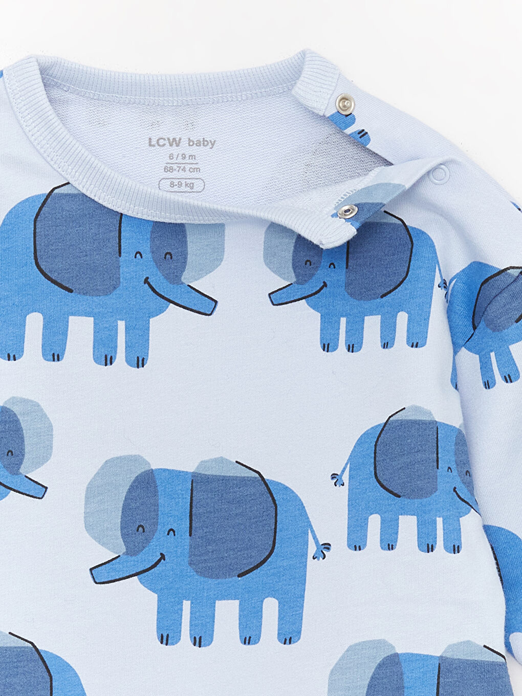 Crew Neck Long Sleeve Printed Baby Boys' Sweatshirt and Tights 2 Pack Set -S40983Z1-LQK