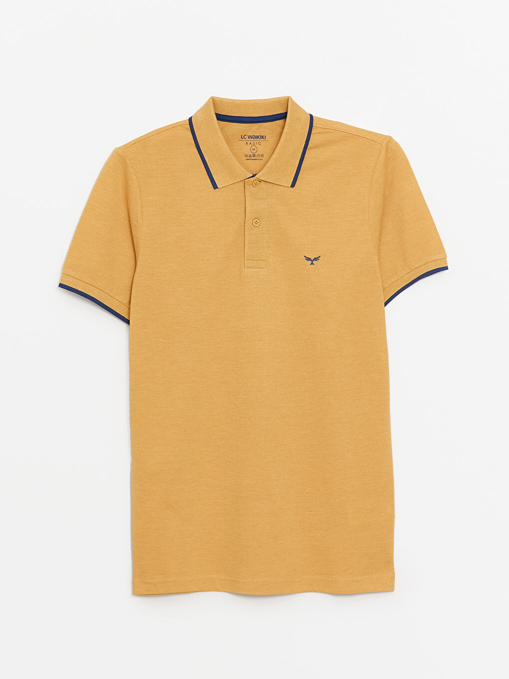 Polo Neck Short Sleeve Pique Men's T-Shirt -S40987Z8-LDV