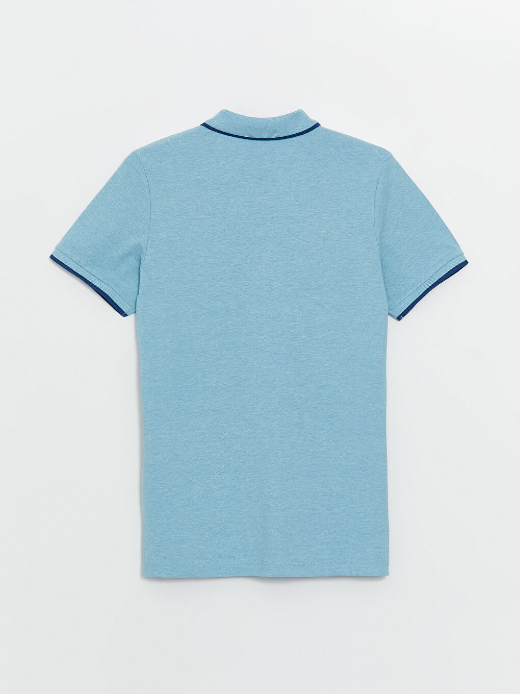Polo Neck Short Sleeve Pique Men's T-Shirt -S40987Z8-LDB