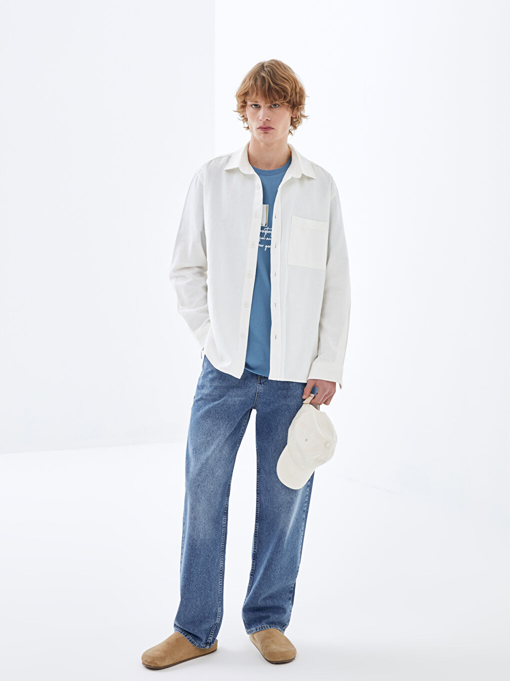 LCW Jeans Indigo Baggy Fit Erkek Jean Pantolon