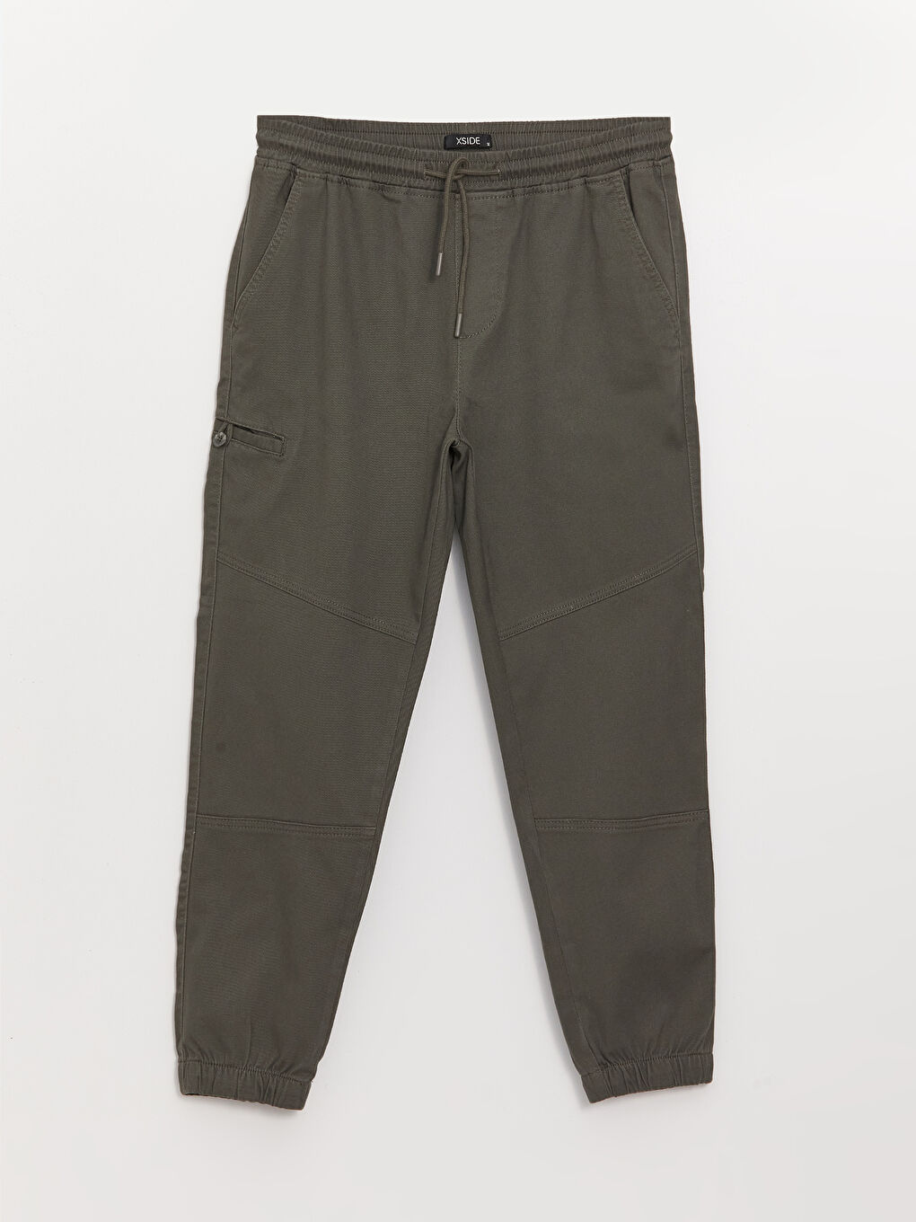 Muške pantalone od gabardina slim fit -S41012Z8-QLA