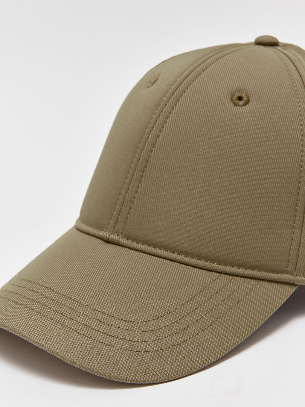 LCW ACCESSORIES Haki Düz Erkek Kep Şapka - 4