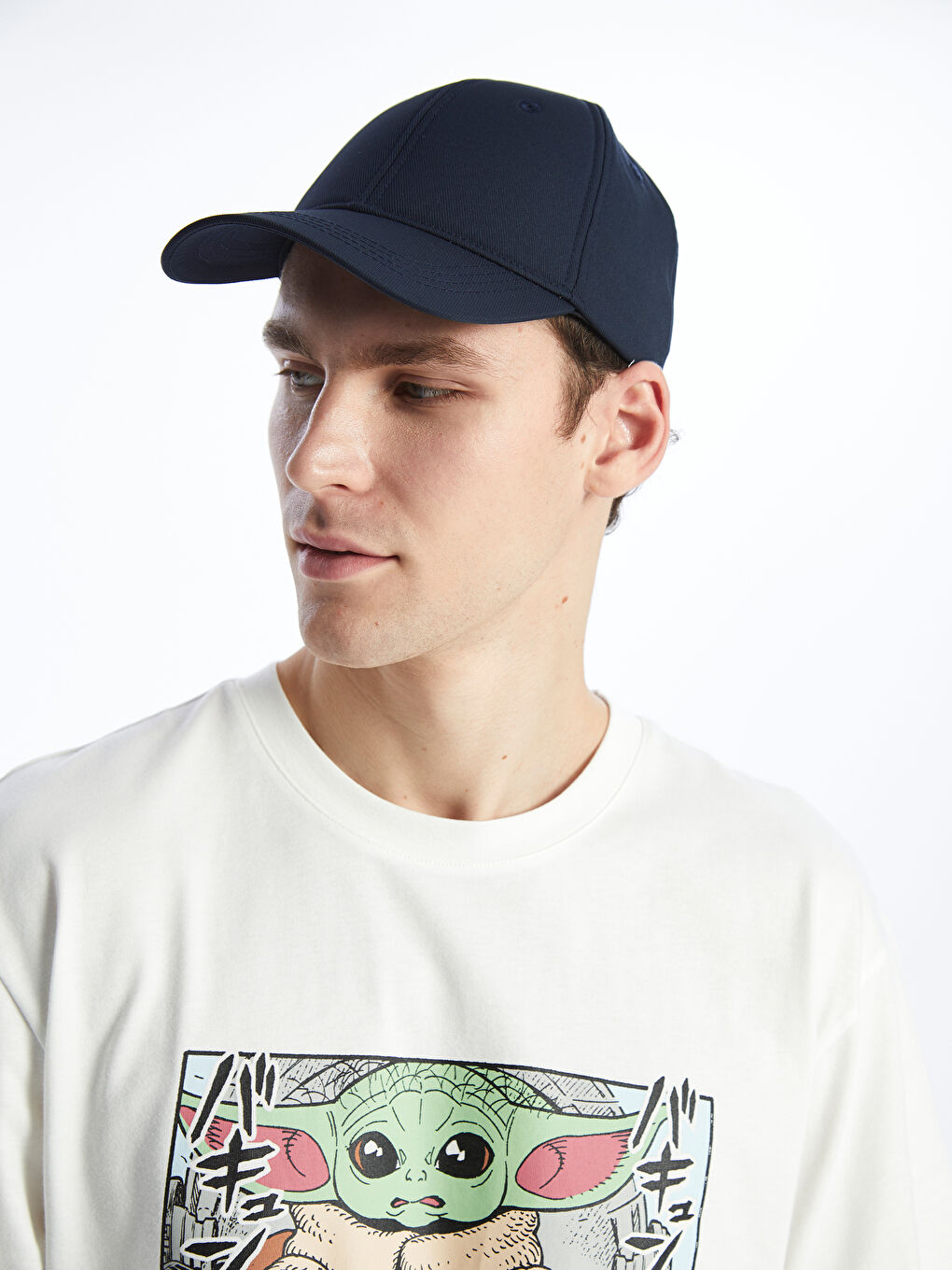 LCW ACCESSORIES Plain Men's Cap Hat -S41014Z8-K7T