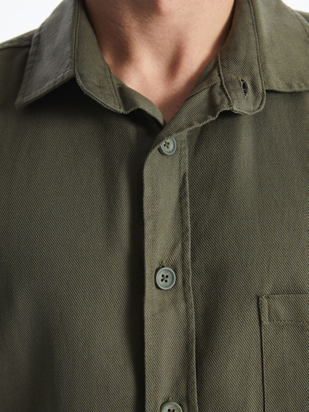 XSIDE Regular Fit Long Sleeve Gabardine Men's Shirt -S41025Z8-SEM