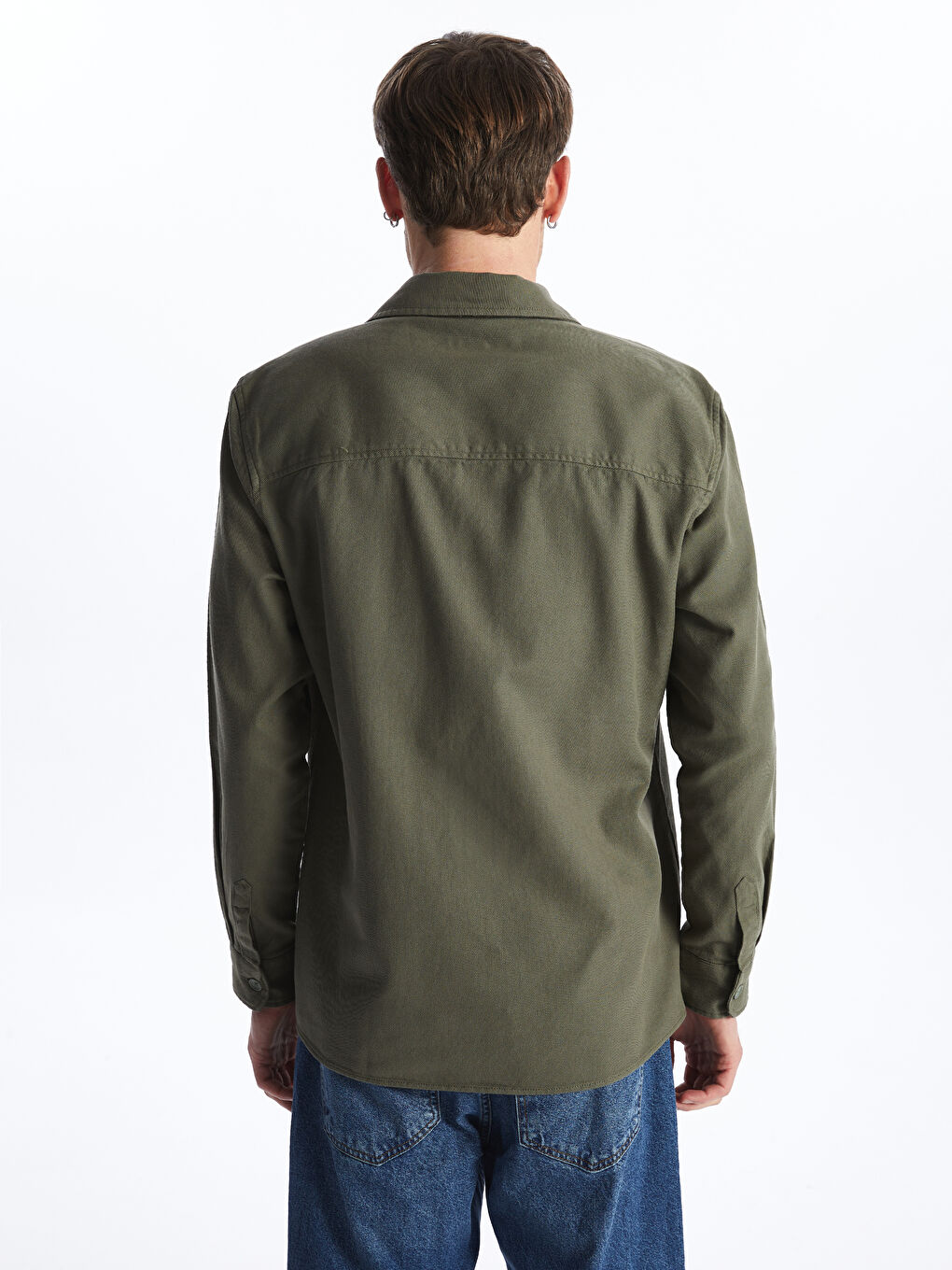 XSIDE Regular Fit Long Sleeve Gabardine Men's Shirt -S41025Z8-SEM