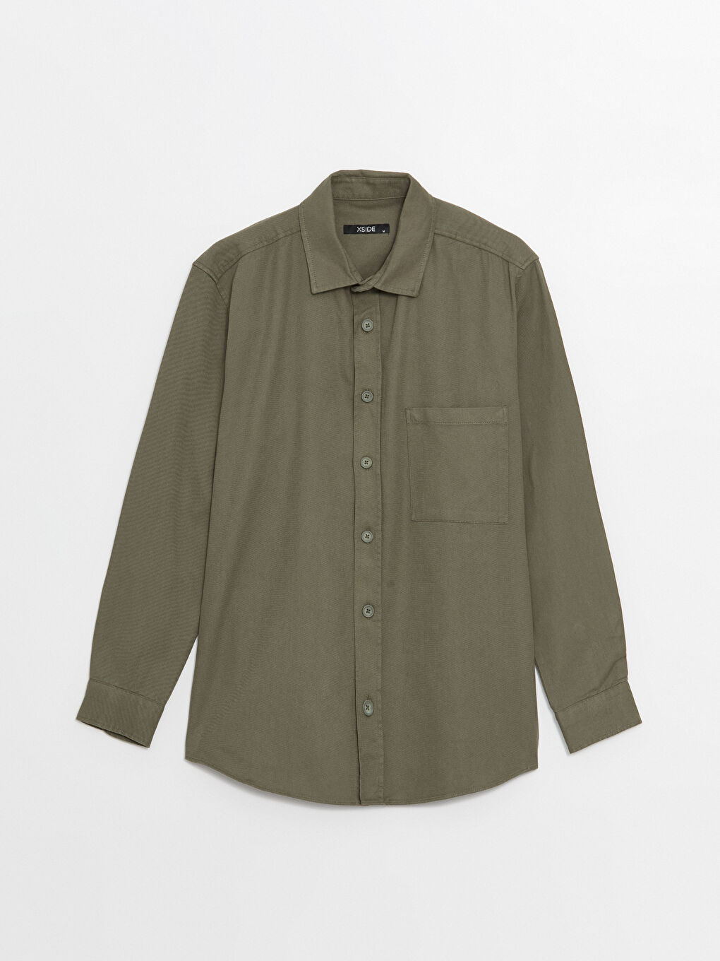 XSIDE Regular Fit Long Sleeve Gabardine Men's Shirt -S41025Z8-SEM