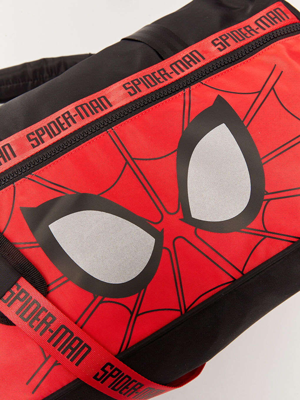 Ұлдарға арналған өрмекші-адам принтті спорттық сөмке-1