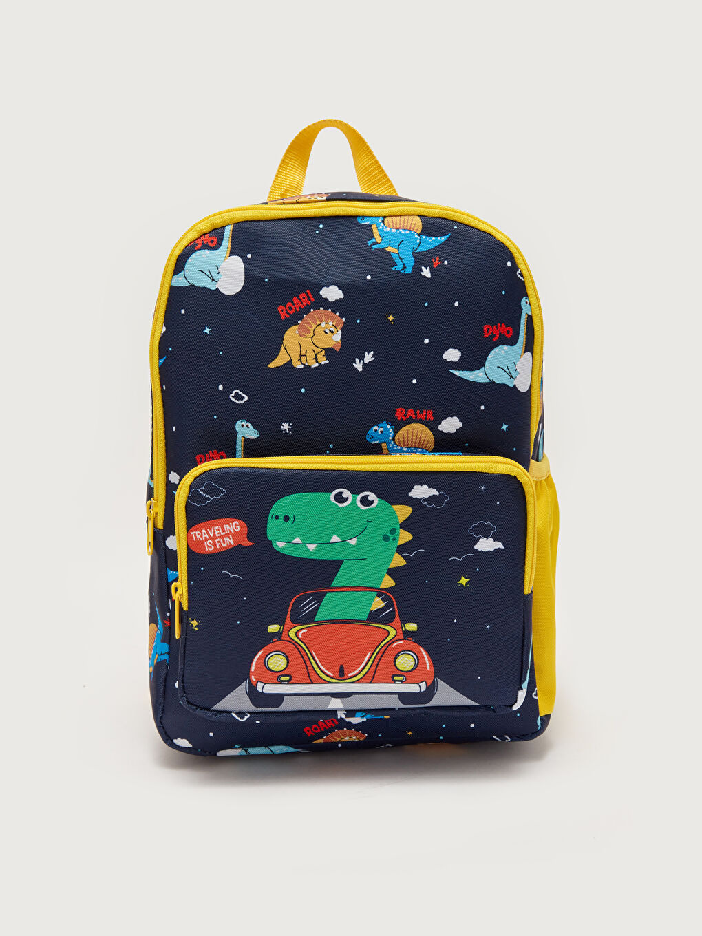 LCW ACCESSORIES Lacivert Dinozor Baskılı Erkek Çocuk Sırt Çantası