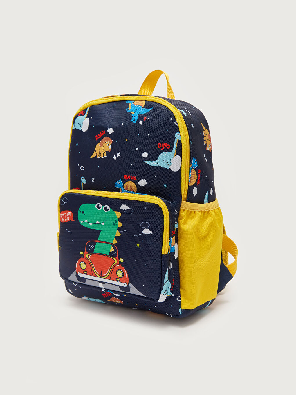 LCW ACCESSORIES Lacivert Dinozor Baskılı Erkek Çocuk Sırt Çantası - 1