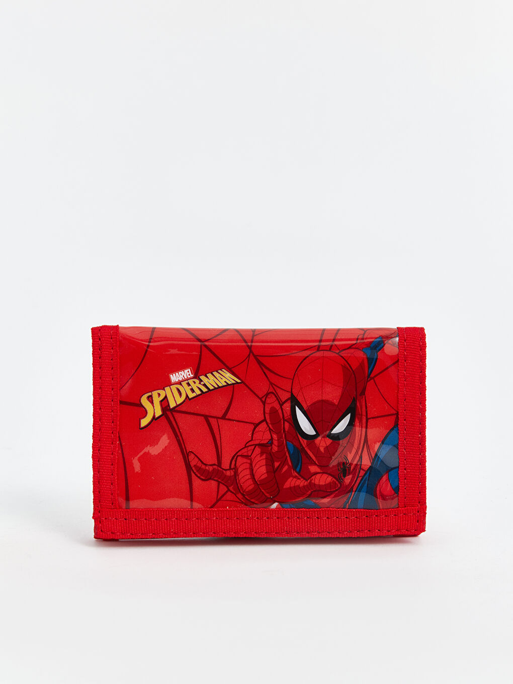 LCW ACCESSORIES Canlı Kırmızı Spiderman Baskılı Erkek Çocuk Cüzdan - 1