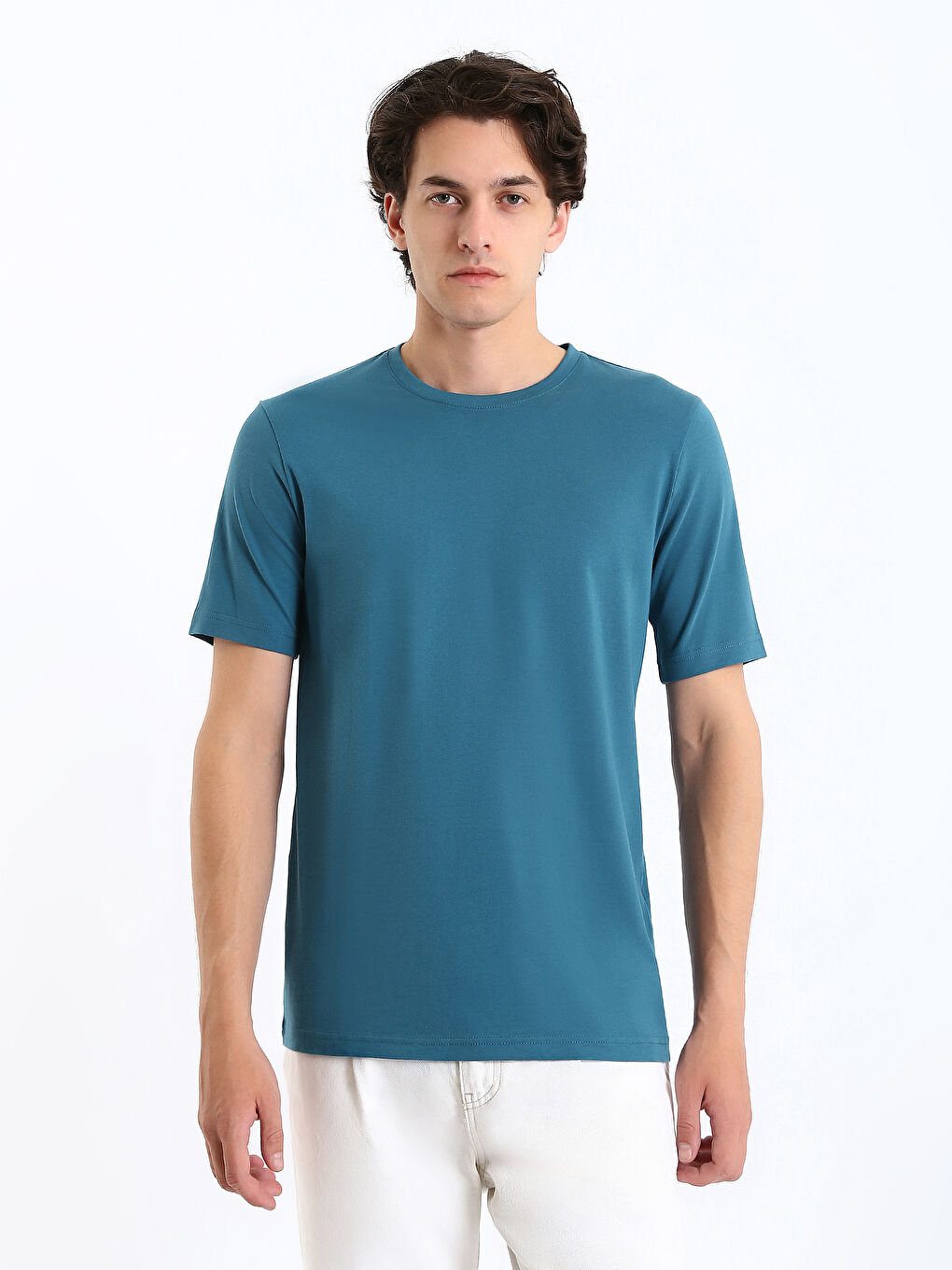 Crew Neck Jersey Men's T-Shirt-1