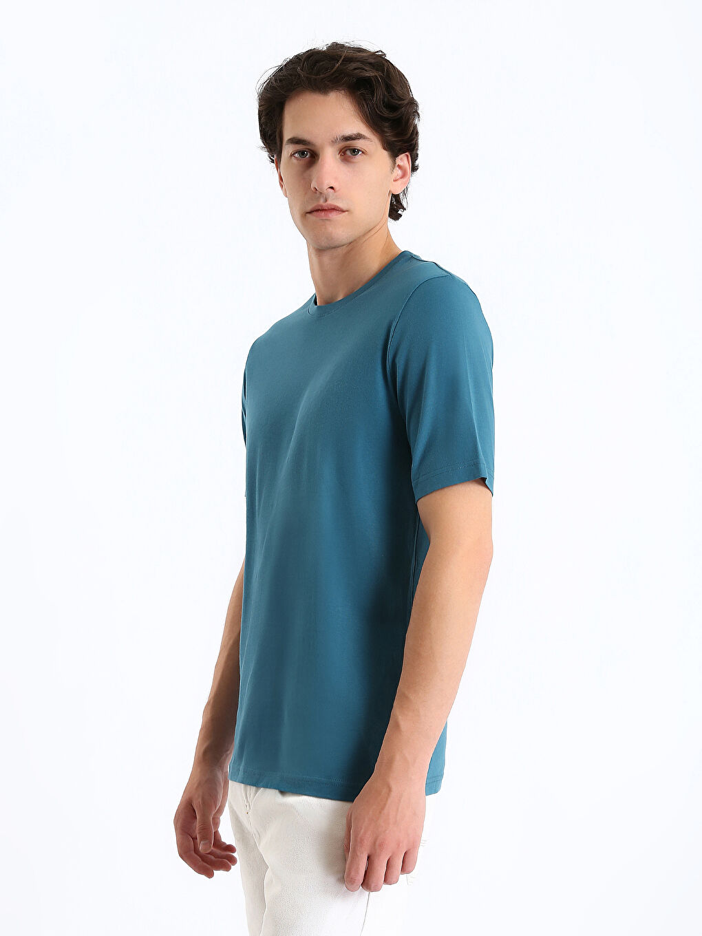 Crew Neck Jersey Men's T-Shirt-6