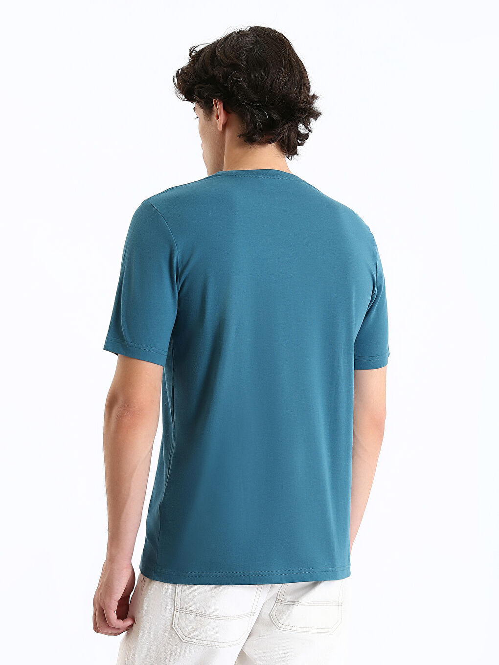 Crew Neck Jersey Men's T-Shirt-8