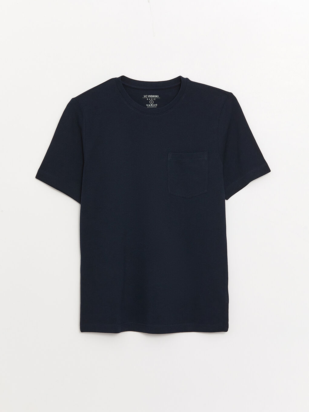 Crew Neck Short Sleeve Men's T-Shirt-5