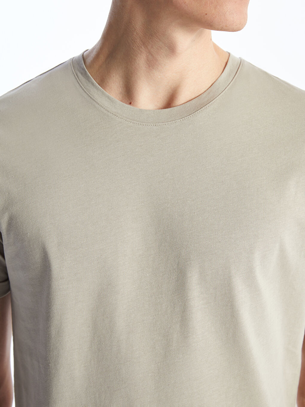 მრგვალი საყელო ჟერსი მამაკაცის მაისური-3