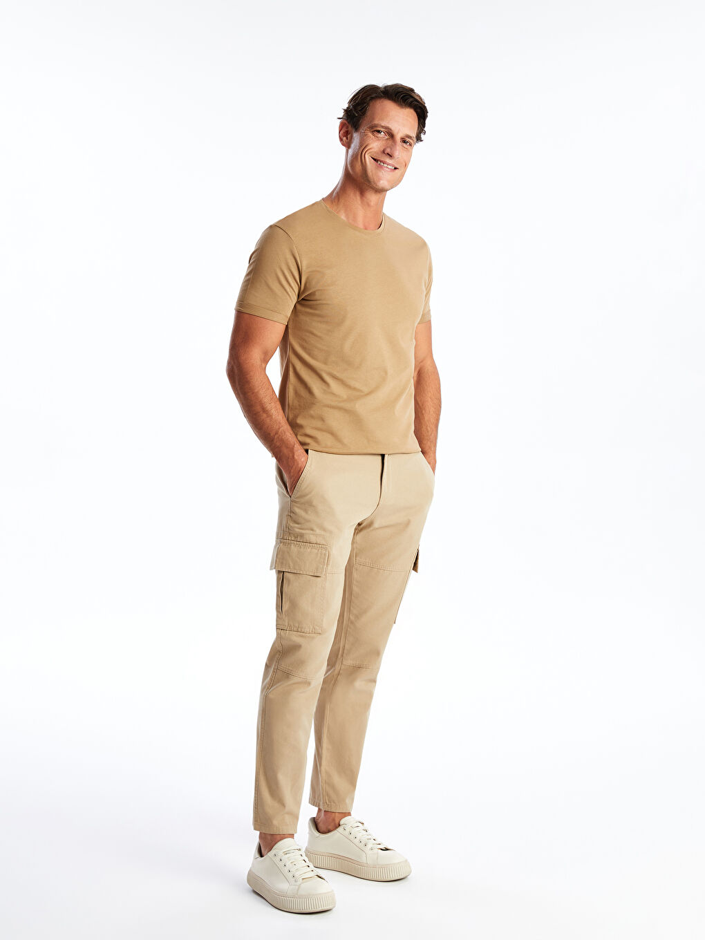 LCWAIKIKI Basic Crew Neck Jersey Men's T-Shirt -S41097Z8-VVU