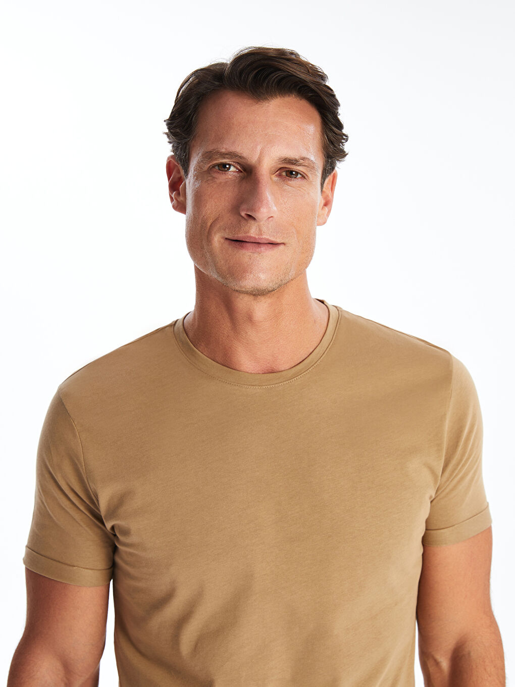 LCWAIKIKI Basic Crew Neck Jersey Men's T-Shirt -S41097Z8-VVU