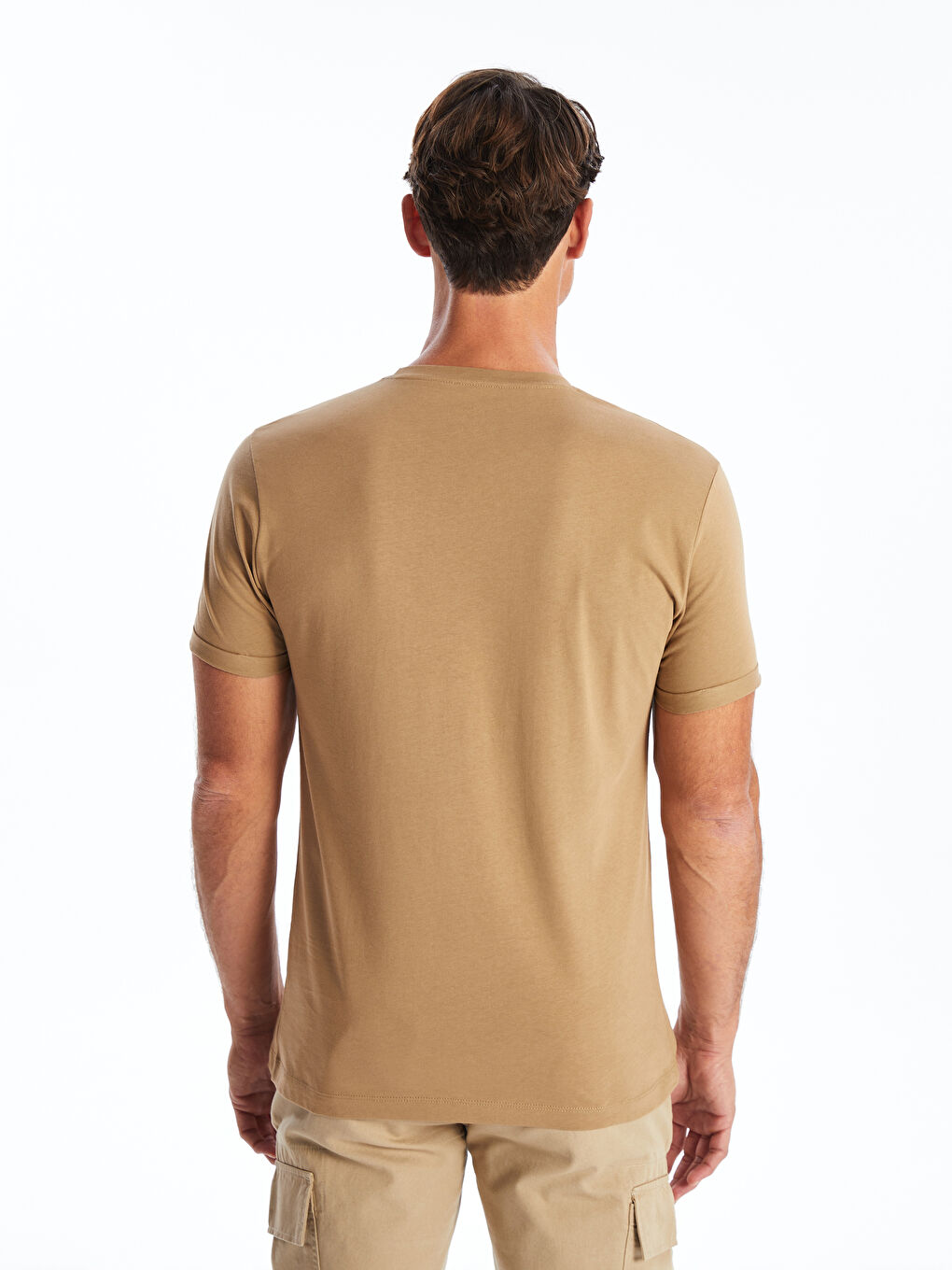 LCWAIKIKI Basic Crew Neck Jersey Men's T-Shirt -S41097Z8-VVU