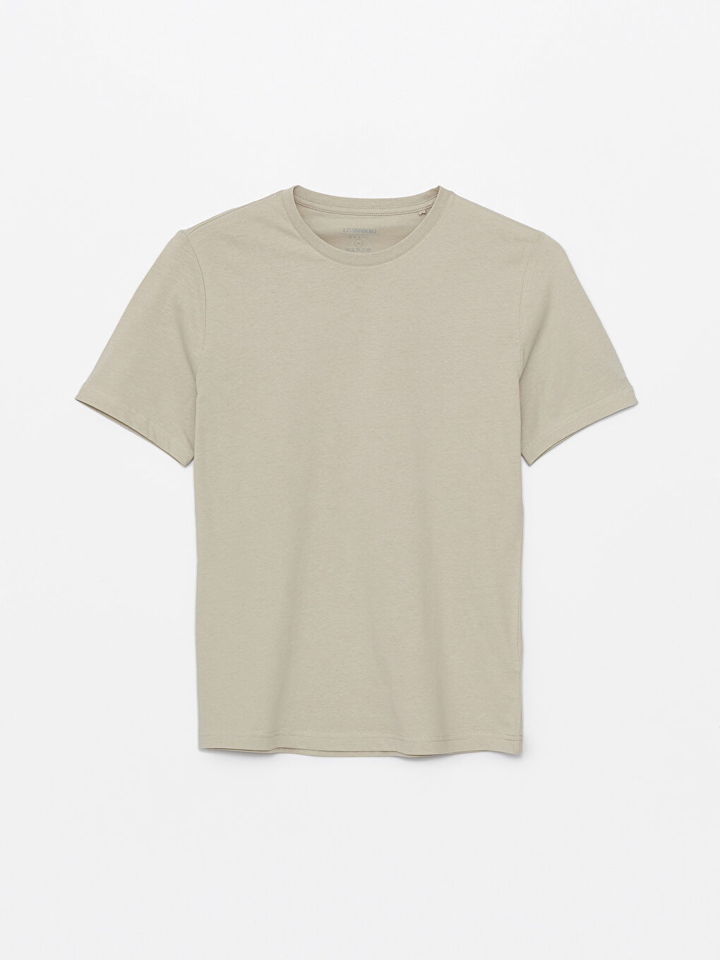 تيشيرت رجالي بياقة دائرية قماش جيرسي-5