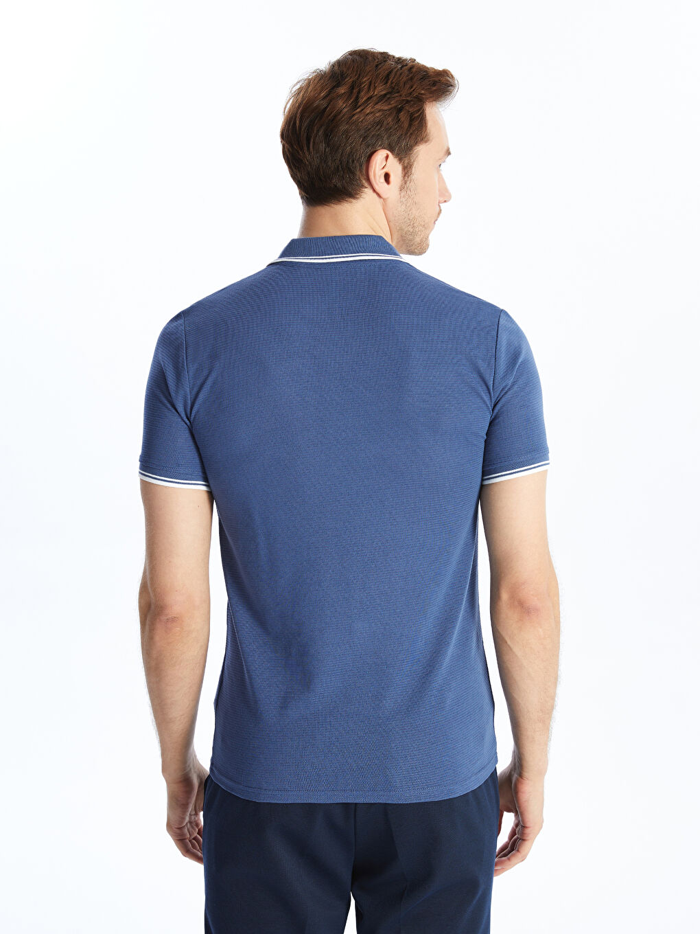 LCWAIKIKI Classic Polo Neck Short Sleeve Men's T-Shirt -S41105Z8-SXK