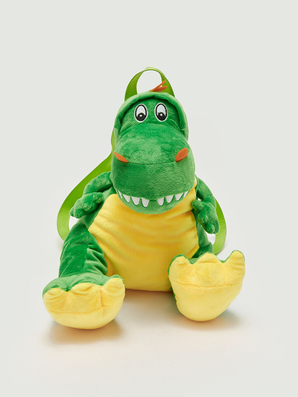 LCW ACCESSORIES Yeşil Pelüş Erkek Çocuk Sırt Çantası
